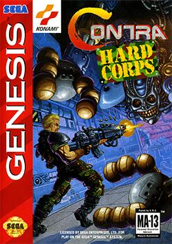 Contra Hard Corps - игра для sega